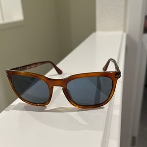 Persol Orange Frame, Blue Lense